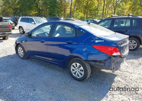 2016 Hyundai Accent Se z USA, uszkodzony, nr VIN KMHCT4AE8GU029346